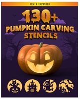 Pumpkin carving stencils Over 130 Halloween jack olantern pumpkin designs