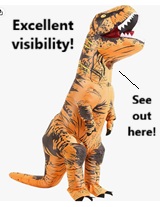 Adult T-Rex costume